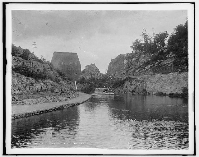 A photo of the Erie Canal