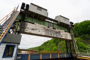 Erie Canal Lock 17 in Little Falls, New York