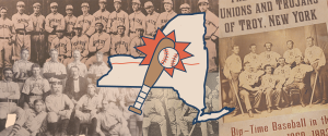Illustration: Baseball's origins along the Erie Canal in the 1800s